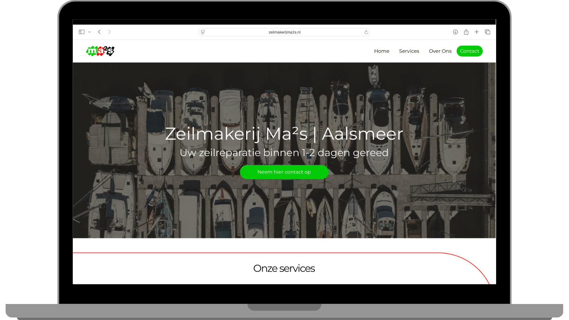 Webdesign-jeremy-maas-Aalsmeer-website-laten-maken-ma2s